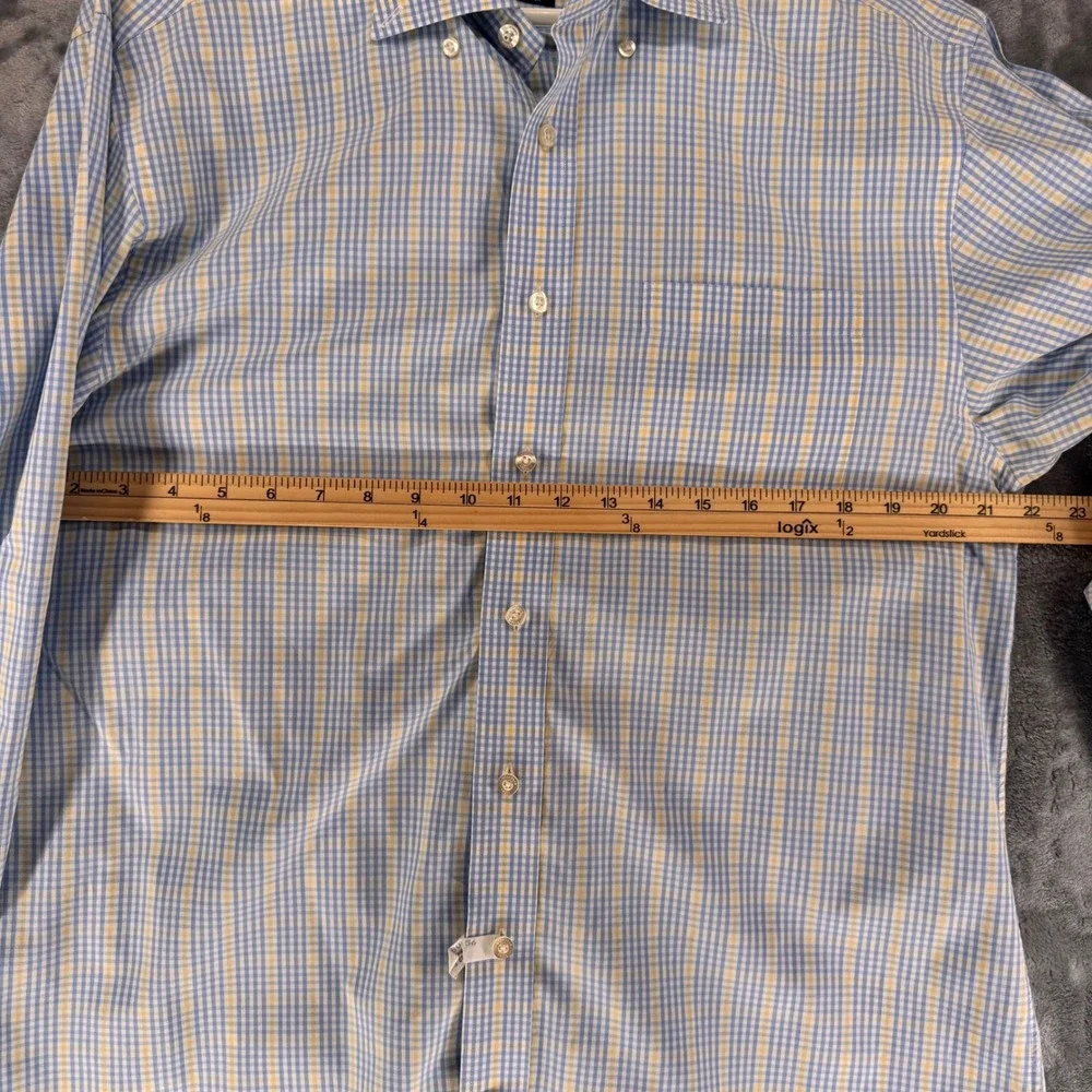 Vineyard Vines Murray Shirt Mens M Gingham Plaid Button Down 100 Cotton - Picture 4 of 7